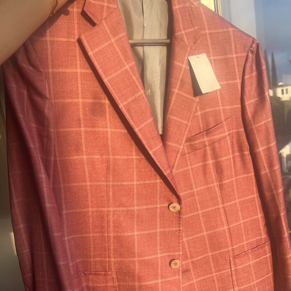 ISAIA Capri Sport Coat – Silk/Cashmere – Made in Italy – Size 42R – MSRP $5,500